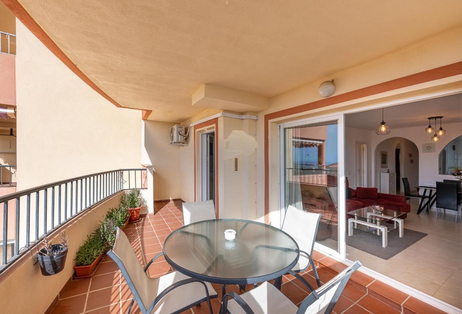 Apartamento Acogedor Con Vista Al Mar Малага Экстерьер фото