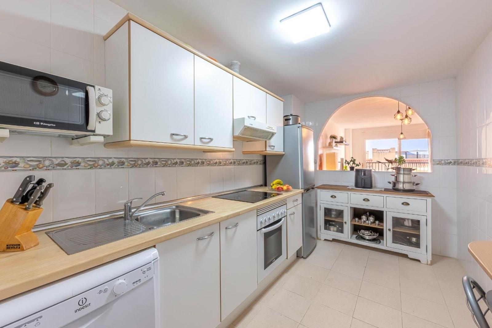 Apartamento Acogedor Con Vista Al Mar Малага Экстерьер фото